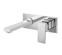 Wall Mounted Bath Taps Into The Wall Washbasin Water Tap Flush Faucet Bathroom Cabinet Basin Mixer