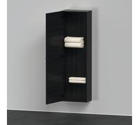 Wall Mounted Bathroom Furniture Duravit D-Neo demi-columns 400x1320x240mm Black Oak DE011801616