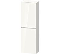 Wall Mounted Bathroom Furniture Duravit D-Neo half-column, left door, chrome handle 1320mm White high gloss DE1318L10220000