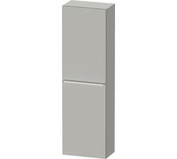 Wall Mounted Bathroom Furniture Duravit D-Neo half-column, right door, chrome handle 1320mm Concrete Grey Matt DE1318R10070000