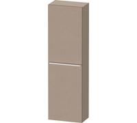 Wall Mounted Bathroom Furniture Duravit D-Neo half-column, right door, chrome handle 1320mm Linen Matt DE1318R10750000