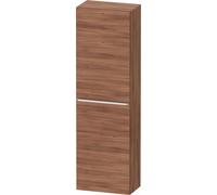 Wall Mounted Bathroom Furniture Duravit D-Neo half-column, right door, chrome handle 1320mm Natural Walnut DE1318R10790000