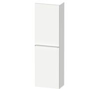Wall Mounted Bathroom Furniture Duravit D-Neo half-column, right door, chrome handle 1320mm White Matt DE1318R10180000