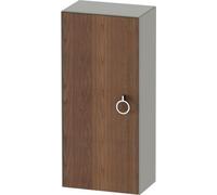 Wall Mounted Bathroom Furniture Duravit White Tulip half-column, left door, handle 880x400mm American walnut Matt/Stone Grey satin Matt WT1323L7792