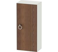 Wall Mounted Bathroom Furniture Duravit White Tulip half-column, right door, handle 880x400mm American walnut Matt/White silk matt WT1323R7736