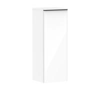 Wall Mounted Bathroom Furniture Hansgrohe Xelu Q Half-height left hinge 400x370x1065mm Glossy White/Black Mat