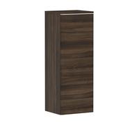 Wall Mounted Bathroom Furniture Hansgrohe Xelu Q Half-height left hinge 400x370x1065mm Walnut Dark/White Matt