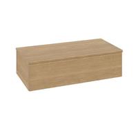 Wall Mounted Bathroom Furniture Villeroy and Boch Antao 1 drawer 1000x268x500mm Honey Oak