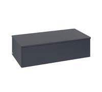 Wall Mounted Bathroom Furniture Villeroy and Boch Antao 1 drawer 1000x268x500mm Midnight Blue Matt Lacquer/Boticcino