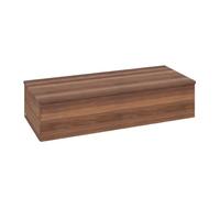 Wall Mounted Bathroom Furniture Villeroy and Boch Antao 1 drawer 1200x268x500mm Warm Walnut