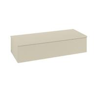 Wall Mounted Bathroom Furniture Villeroy and Boch Antao wih Structure 1 drawer 1200x268x500mm Silk Grey Matt Lacquer/Boticcino