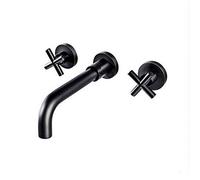 Wall Mounted Bathroom Sink Faucet Conjoined Mixer Tap for Toilet & Mop Pool Modern Design Durable Brass Construction Easy Installation Stylish Bathroom Upgrade