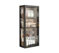 Wall-Mounted Bathroom Storage Cabinet 3-Tier Multifunctional Shelving for Bathroom Kitchen Living Room Space-Saving Solution for Home Countertop WC Vanity