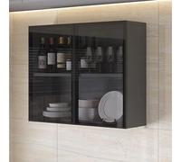 Wall Mounted Bathroom Storage Cabinet, Narrow Design for Over-The-Toilet Use, Hidden Handle, Ideal for Bathroom and Living Room Decor