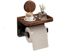 Wall Mounted Bathroom Storage Rack With Tissue Holder And Washbasin Cosmetic Organizer, Made From Rust Resistant 304 Stainless Steel For Neat And Accessible Bathroom Essentials(A)