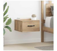 vidaXL Bedside Cabinet Artisan oak 35 x 35 x 20 cm Engineered wood