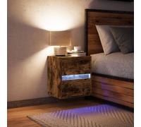 Wall-Mounted Bedside Cabinet Drawer Storage Shelf Display Floating Nightstand Uk
