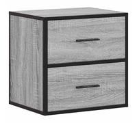 Wall-mounted Bedside Cabinet Floating Cabinet Bedside Table Wall Unit vidaXL