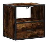 Wall-mounted Bedside Cabinet Floating Cabinet Bedside Table Wall Unit vidaXL