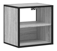 Wall-mounted Bedside Cabinet Floating Cabinet Bedside Table Wall Unit vidaXL