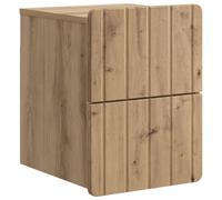 Wall-Mounted Bedside Cabinet with Drawer Engineered Wood Storage Stable vidaXL