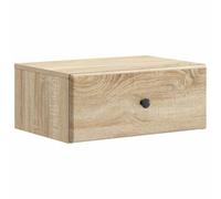 vidaXL Wall-Mounted Bedside Cabinet 2 pcs White 49 x 34.5 x 20 cm