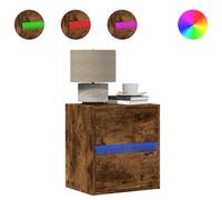 Wall-Mounted Bedside Cabinet Drawer Storage Shelf Display Floating Nightstand Uk