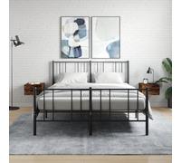 Wall-mounted Bedside Cabinets 2 pcs Smoked Oak 35x35x20 cm