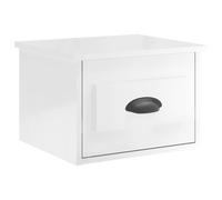 Wall-mounted Bedside Cabinets Floating Nightstand Bedroom Side Table vidaXL