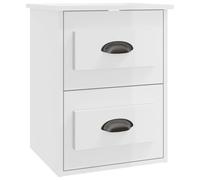 Wall-mounted Bedside Cabinets Floating Storage Cabinets Hanging Cabinet vidaXL