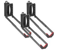 Wall-Mounted Bike Holder Bike Mount Steel Bike Rack 35kg 3 pcs