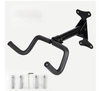 Wall Mounted Bike Rack, Adjustable Bike Wall Mount with Foldable 360° Rotating Hook, Heavy Duty Bike Storage Rack for Mountain, Road & Folding Bikes, Space Saving Bicycle Wall Hanger