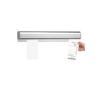 Wall Mounted Bill Holder, Order Grabber, Catering Ticket Holder, Self Adhesive Aluminum Alloy Tab, Rail 1pcs(Length 80cm)