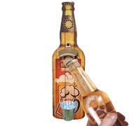 Wall Mounted Bottle Opener, Wall Mounted Bottle Opener | Bottle Opener | Beer Beer Binder for Boyfriend Grandpa Husband Uncle Bar Decoration