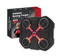 Wall Mounted Boxing Machine, Music Boxing Machine - LED Touch Screen Punching Exercise Machine,Smart Boxing Training Equipment, Adjustable Music Strike Target for Home