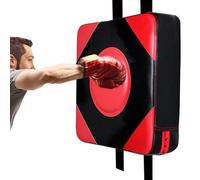Wall Mounted Boxing Pad | Wall Mounted Boxing Target - Boxing Training Bag | PU Leather Construction in Oxford Fabric, Central Attack Point Absorption R