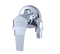 Wall Mounted Brass Exposed Shower Faucet with Control Valve Switch for Cold and Hot Water Bathroom Shower Faucet