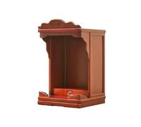 Wall-mounted Buddha Statue Altar Table,solid Wood Altar Table Shrine,Buddhist Altar,shamanic Altar,offering Table,meditation Altar Table,home Incense Altar(Rosewood,S)