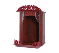 Wall-mounted Buddhist Altar with Extendable Shelf for Meditation and Personal Shrines in Bedrooms, Living Rooms, Offices