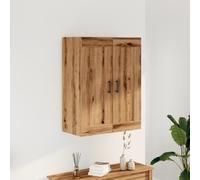 Wall Mounted Cabinet Artisan Oak 69.5x34x90 cm Engineered Wood Berkfield Home Brown One Size