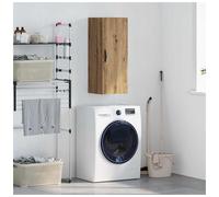 vidaXL Wall Mounted Cabinet Artisan Oak 34.5 x 34 x 90 cm