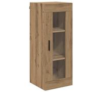 vidaXL Wall Mounted Cabinet Old Wood 34.5 x 34 x 90 cm