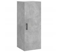 (grey sonoma) vidaXL Wall Mounted Cabinet Bathroom Cabinet Storage Cabinet Cupboard White