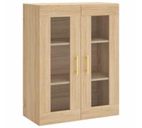 Wall Mounted Cabinet Bathroom Wall Storage Cabinet Engineered Wood vidaXL