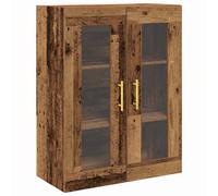 vidaXL Wall Cabinet Old Wood 69.5 x 34 x 90 cm Engineered Wood - Brown, Brown