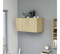 Vidaxl Wall Mounted Cabinet Sonoma Oak 80X39X40 Cm Engineered Wood