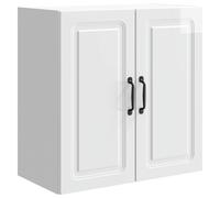 Wall-Mounted Cabinet Engineered Wood Modern Storage Versatile Solution vidaXL