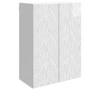 Wall-Mounted Cabinet Engineered Wood Storage Garage Home Furniture Unit vidaXL