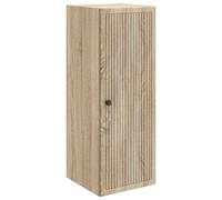 Wall-Mounted Cabinet Engineered Wood Storage Living Room Space-Saving vidaXL