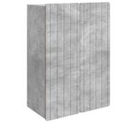 Wall-Mounted Cabinet Engineered Wood Storage Vintage Indoor Living Room vidaXL